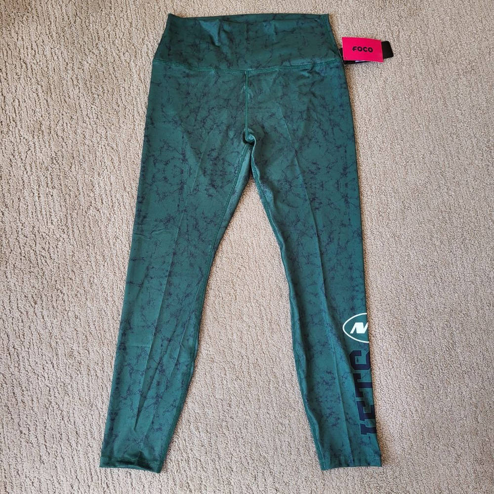 Women’s New York Jets NFL Team Leggings – Green & Black – Size XL – NWT – FOCO - Picture 2 of 9